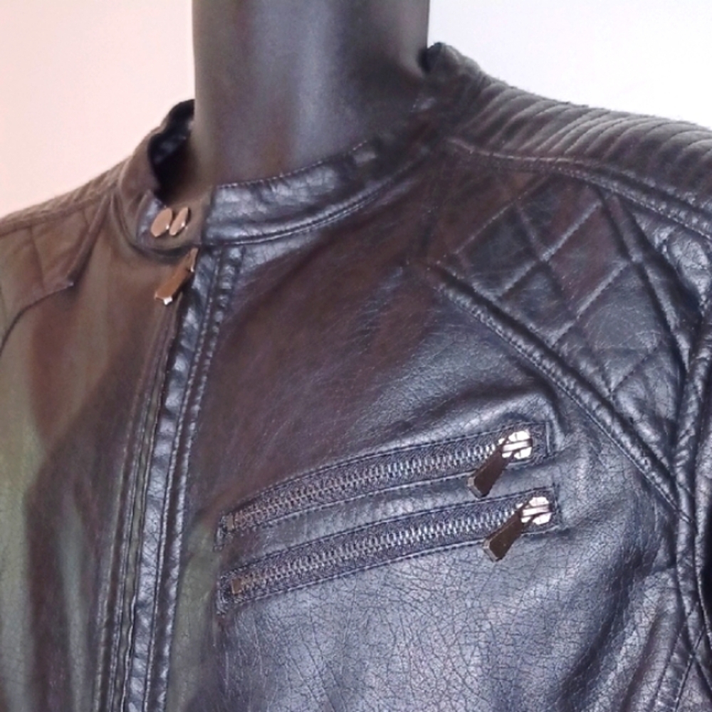 Yoki Black Racing Style Jacket